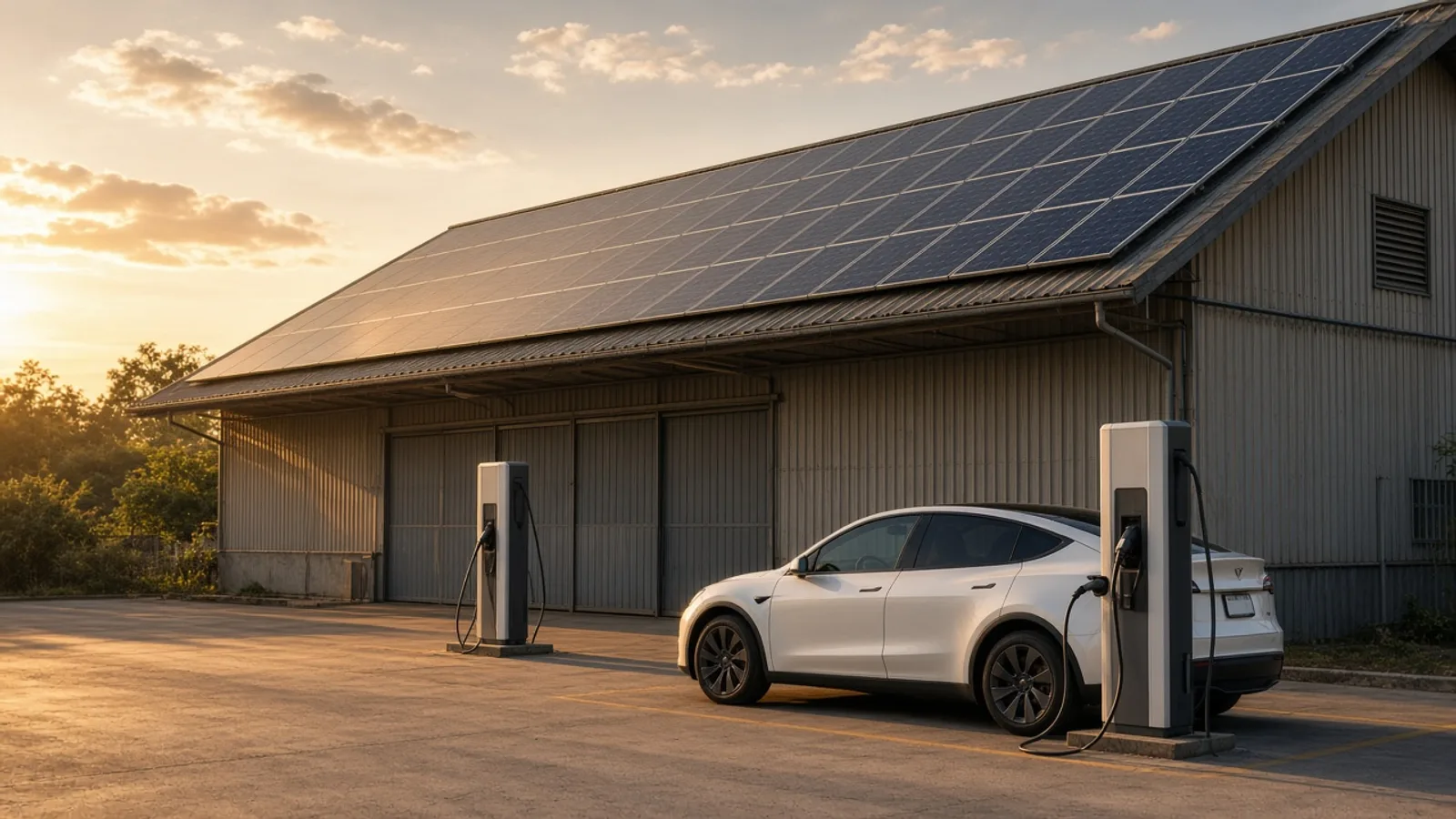 เทรนด์ Solar + EV Station ปี 2569: ลดค่าไฟสถานีชาร์จด้วยโซลาร์หลังคา